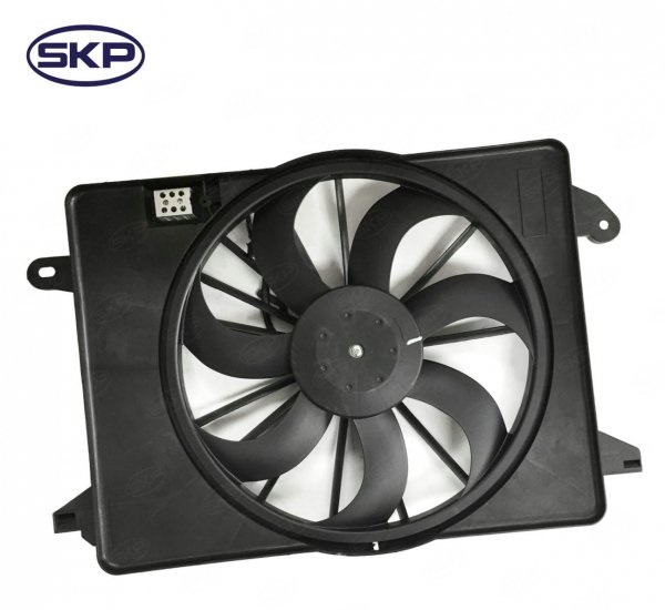 SKP Radiator Single Electric Fan 09-up Charger, 300, Challenger - Click Image to Close